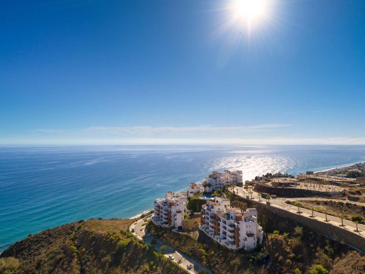 Amplio Apartamento De 2 Dormitorios Vista Mar Lateral Torrox Kültér fotó