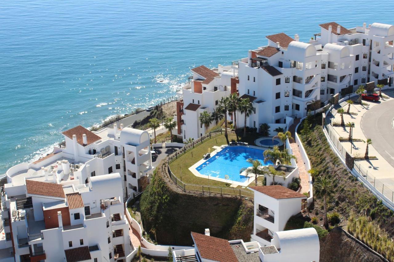 Amplio Apartamento De 2 Dormitorios Vista Mar Lateral Torrox Kültér fotó